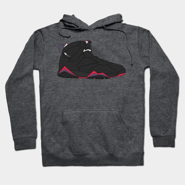 Air Jordan VII (7) - Raptor Hoodie by WalkDesigns